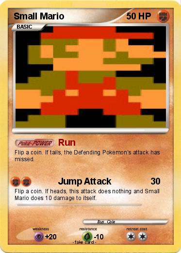 Pokemon Small Mario