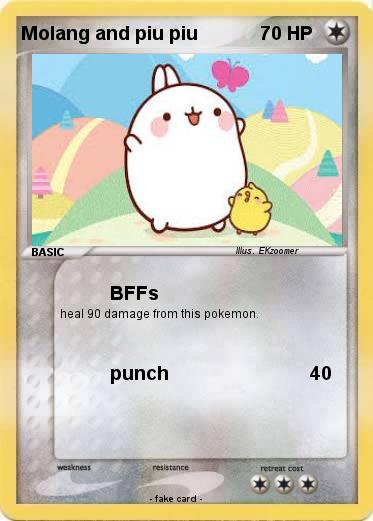 Pokemon Molang and piu piu