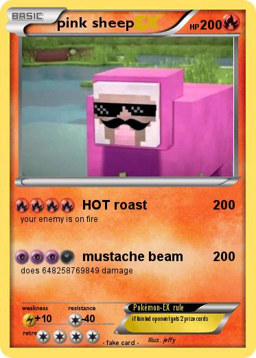 Pokemon pink sheep