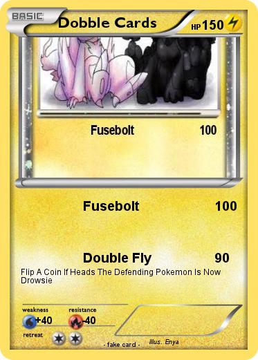 Pokemon Dobble Cards