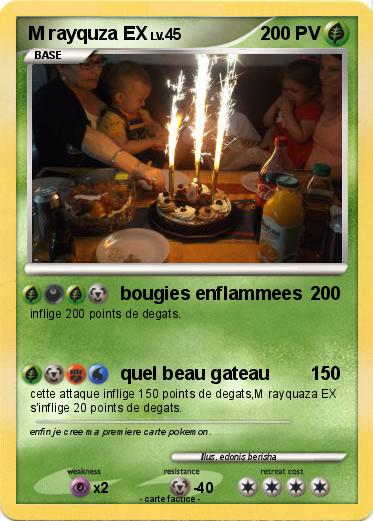 Pokemon M rayquza EX