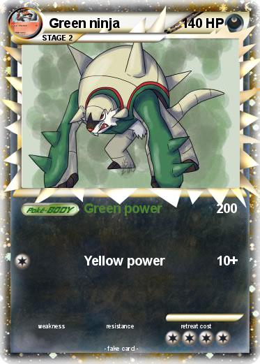Pokemon Green ninja