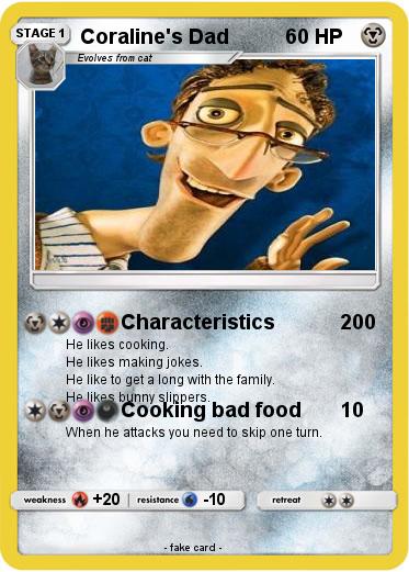 Pokemon Coraline's Dad