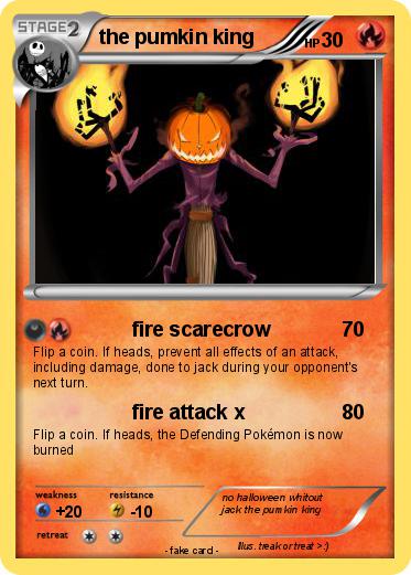 Pokemon the pumkin king