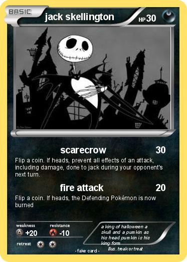 Pokemon jack skellington