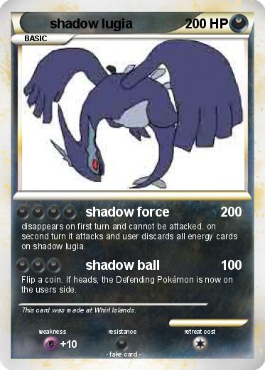 Pokemon shadow lugia