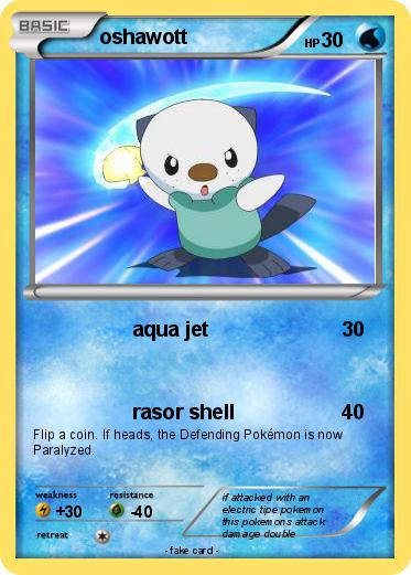 Pokemon oshawott