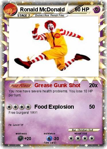 Pokemon Ronald McDonald