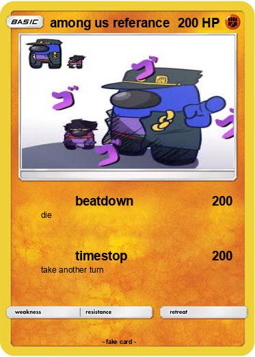 Pokemon among us referance