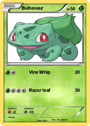 Pokemon Bulbasaur