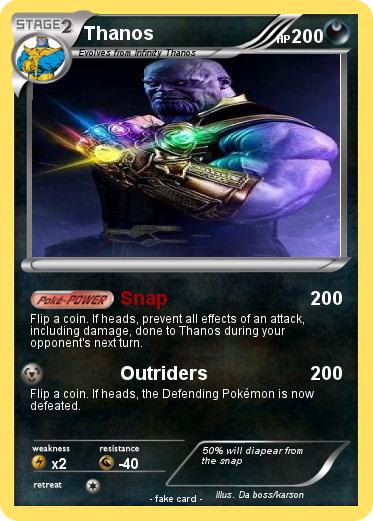 Pokemon Thanos