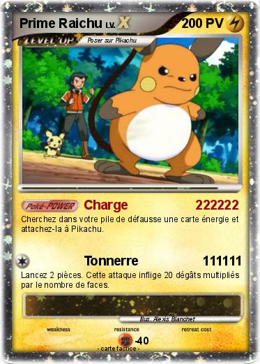 Pokemon Prime Raichu