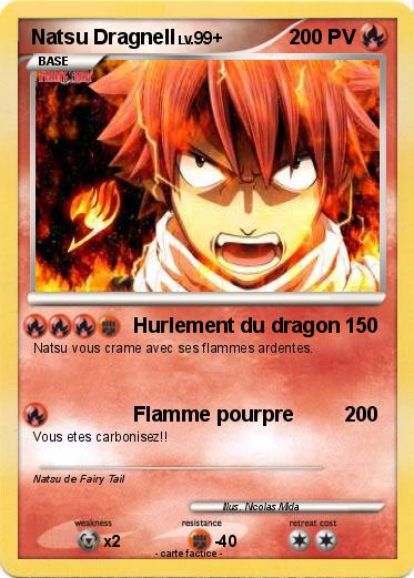 Pokemon Natsu Dragnell