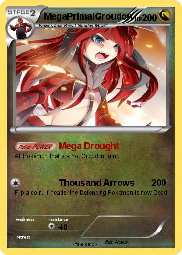 Pokemon MegaPrimalGroudon