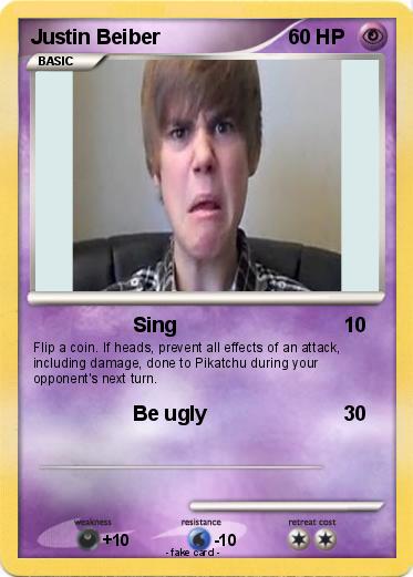 Pokemon Justin Beiber