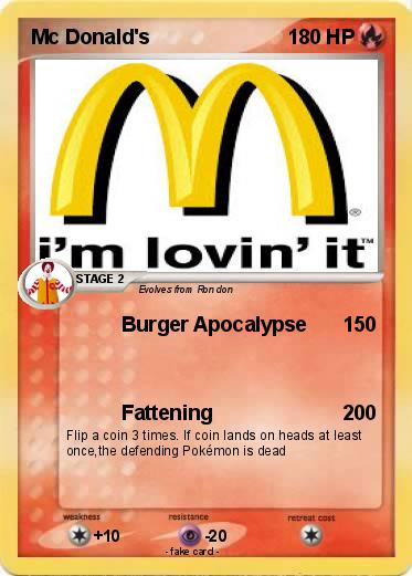 Pokemon Mc Donald's