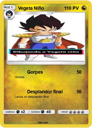 Pokemon Vegeta Niño