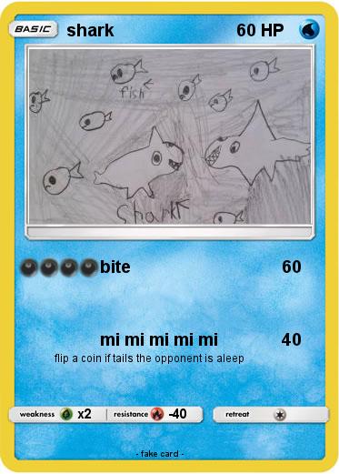 Pokemon shark