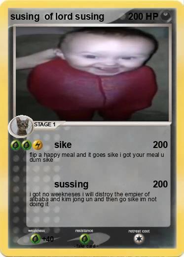 Pokemon susing  of lord susing