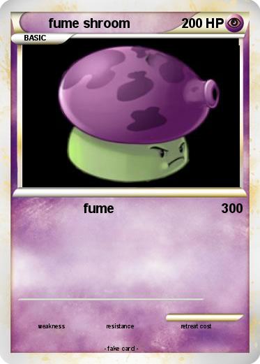 Pokemon fume shroom