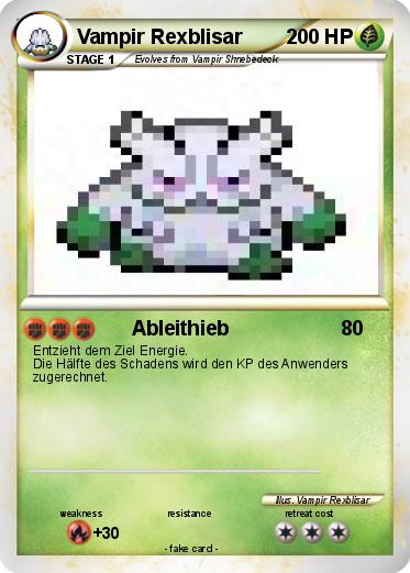 Pokemon Vampir Rexblisar