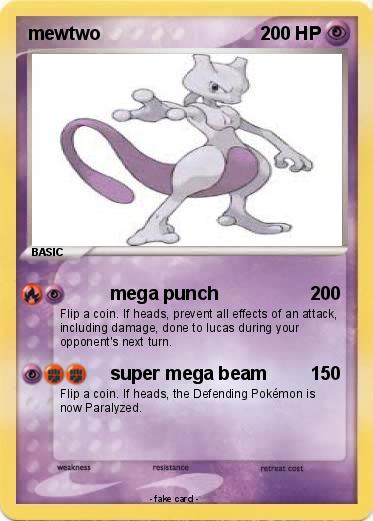 Pokemon mewtwo