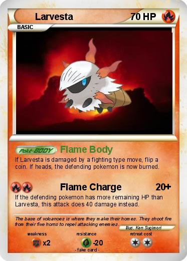 Pokemon Larvesta