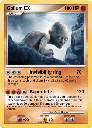 Pokemon Gollum EX