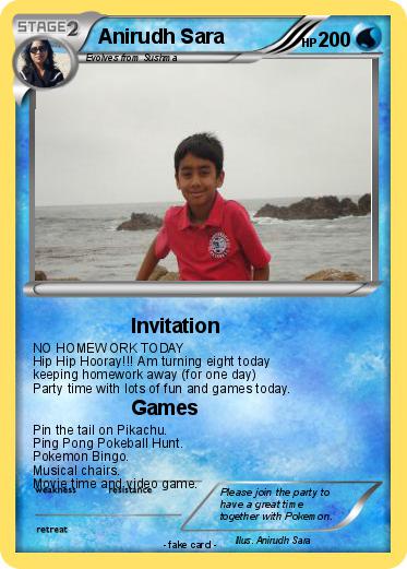 Pokemon Anirudh Sara