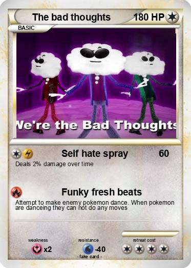 Pokemon The bad thoughts