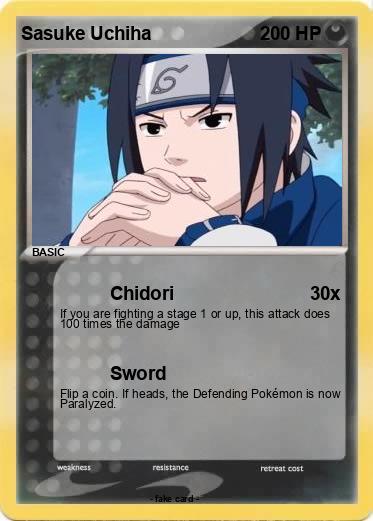Pokemon Sasuke Uchiha