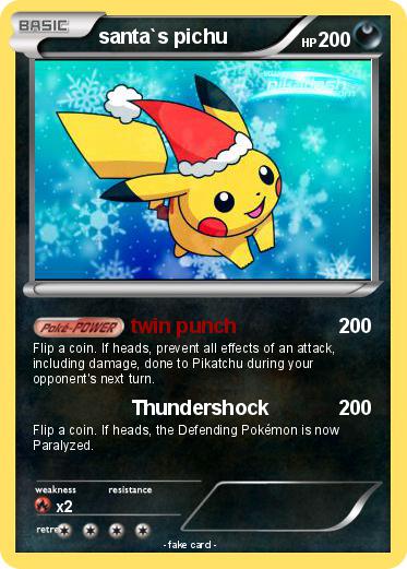Pokemon santa`s pichu