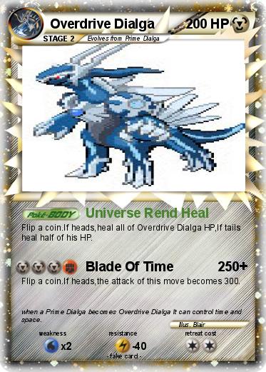 Pokemon Overdrive Dialga