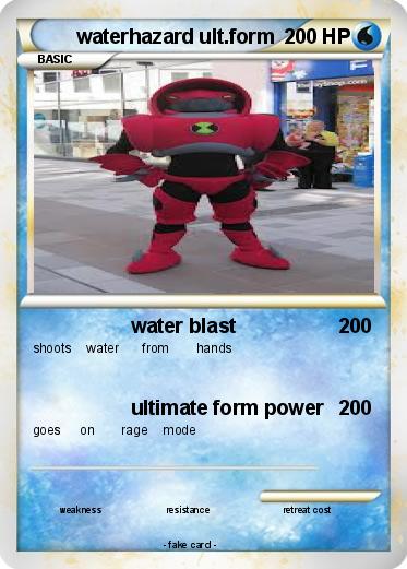 Pokemon waterhazard ult.form