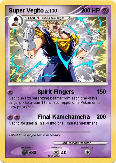 Pokemon Super Vegito