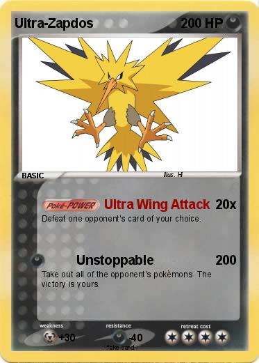 Pokemon Ultra-Zapdos