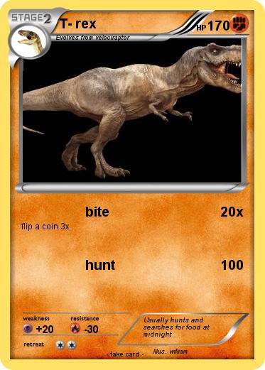 Pokemon T- rex