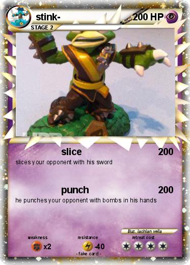 Pokemon stink-