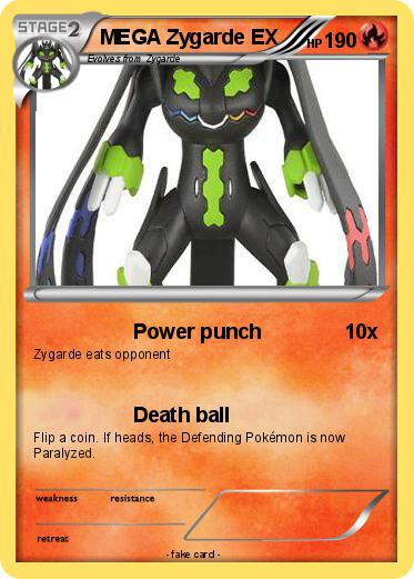 Pokemon MEGA Zygarde EX