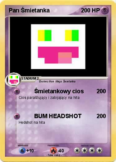 Pokemon Pan Śmietanka