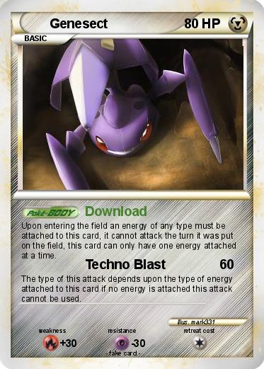 Pokemon Genesect
