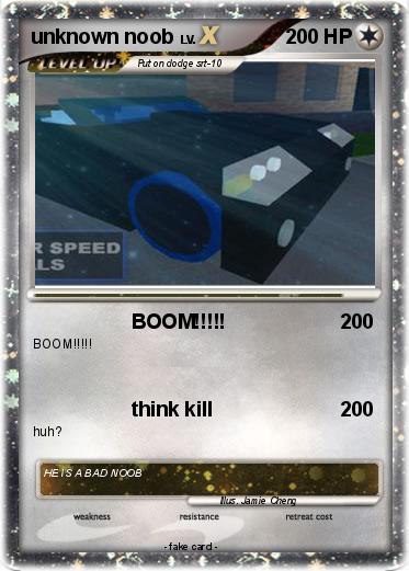 Pokemon unknown noob