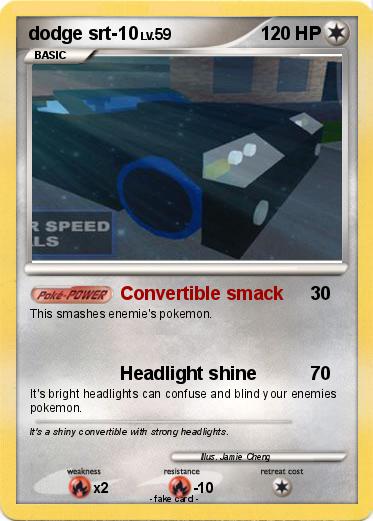 Pokemon dodge srt-10