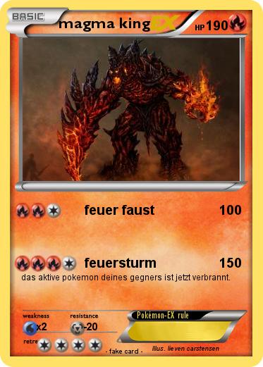 Pokemon magma king