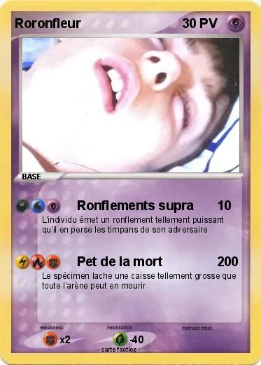 Pokemon Roronfleur