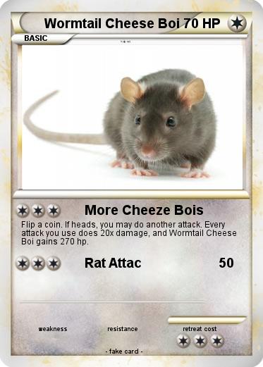 Pokemon Wormtail Cheese Boi