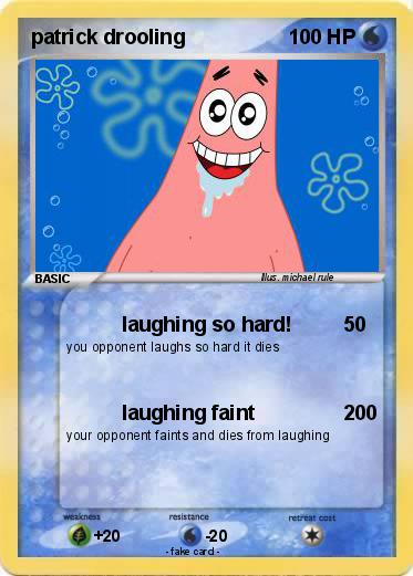 Pokemon patrick drooling