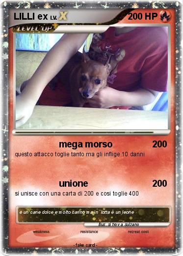 Pokemon LILLI ex