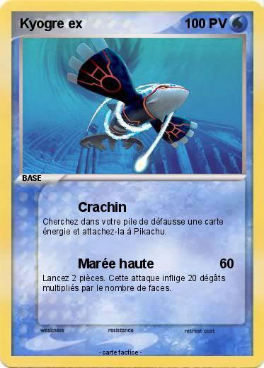 Pokemon Kyogre ex