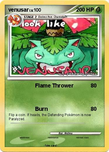 Pokemon venusar